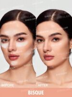پودرفیکس دوطبقه شیگلم مدل Insta Ready رنگ Bisque - تصویر 3