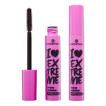 ریمل چشم حجم دهنده آی لاو اکستریم کریزی ولوم برس سر گرد اسنس صورتی I Love Extreme Crazy Volume Volumizing eye mascara Shaped Head brush Essence