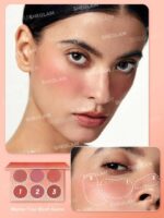 پالت رژگونه شیگلم 6 عددی مدل Floral - تصویر 4