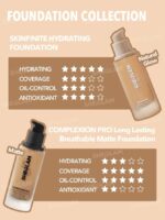 کرم پودر مات شیگلم مدل Pro Long Lasting Breathable - تصویر 3