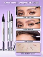 هاشور و لمینت دوسر ابرو شیگلم، مدل Real Flow Laminating Brow Pen مناسب انواع ابرو حجم 4 میلی‌لیتر - تصویر 4