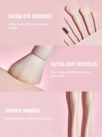 ست براش 6 عددی چشم و صورت شیگلم Sheglam Pro Core Brush Kit - تصویر 2
